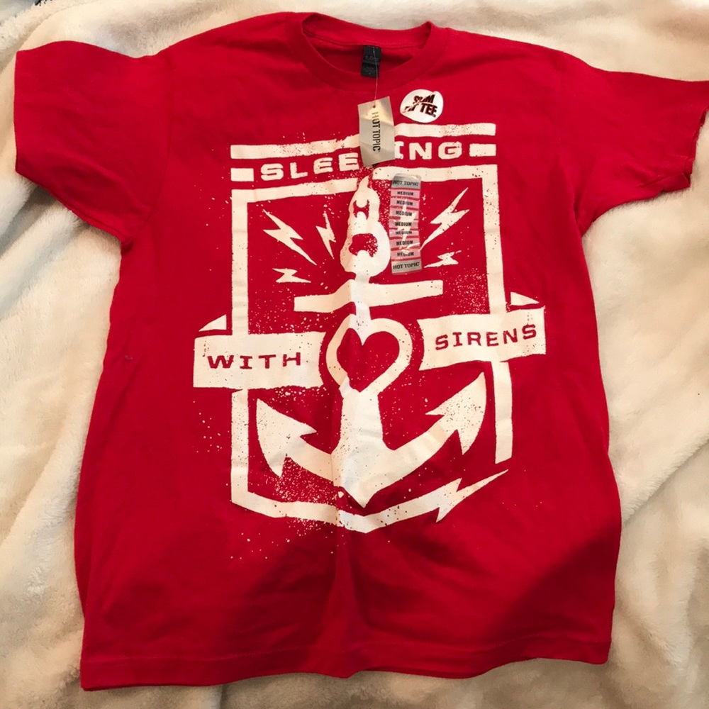 Sleeping with sirens band tee